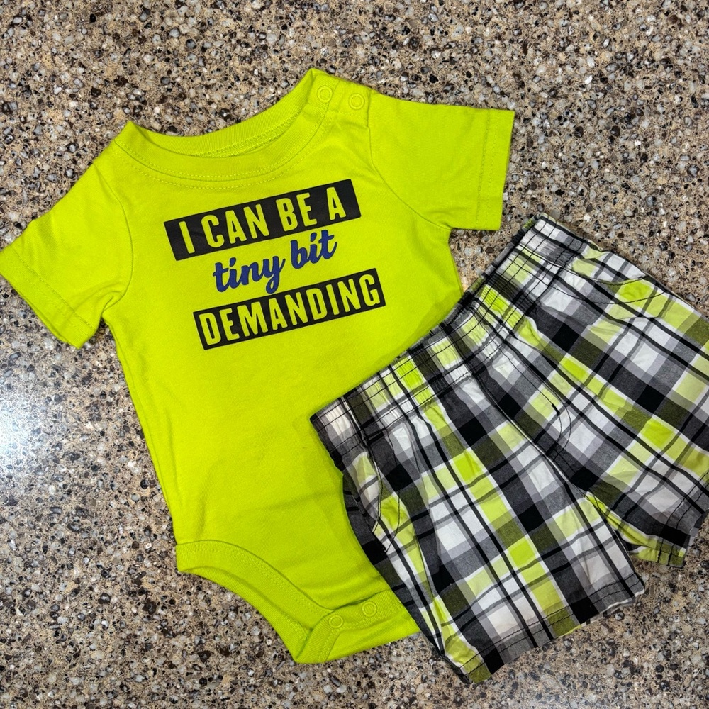 Infant 3/6 Month summer set
